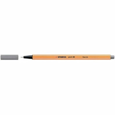 Stabilo point 88 Fineliner grau 0,4 mm