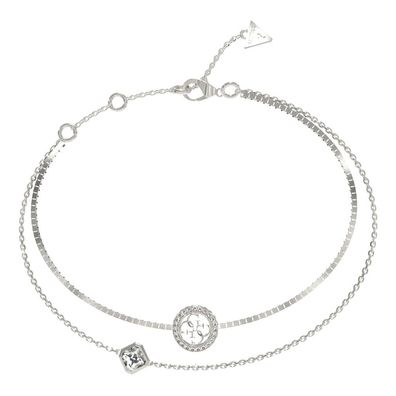 4G Crush Doppel-Stahlarmband JUBB04160JWRH - Länge: 18,5 cm
