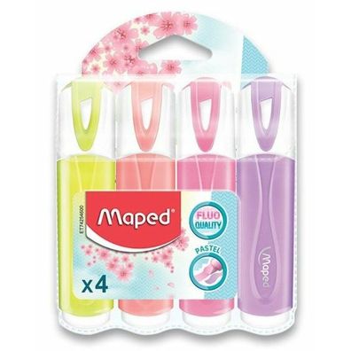 MAPED Textmarker Fluo Peps Pastell 4pcs