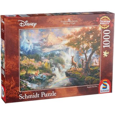 Puzzle Thomas Kinkade: Disney Bambi