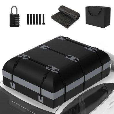 Puluomis 600L Auto Dachbox Dachkoffer Faltbare Dachtasche Dachgepäckträger