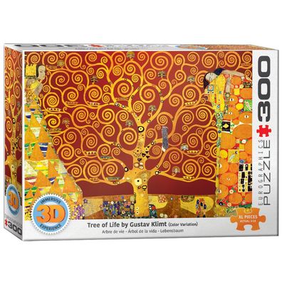 Puzzle - 3D - Lebensbaum - Gustav Klimt - 300 Teile