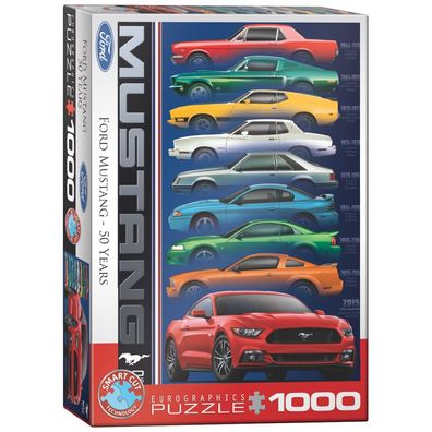 Puzzle - 50 Jahre Ford Mustang - 1000 Teile