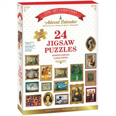 Puzzle - Adventskalender Meisterwerke - 1200 Teile
