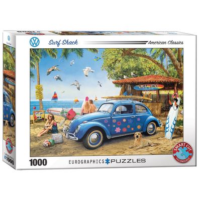 Puzzle - Beetle Surf Shack - 1000 Teile