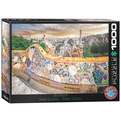 Puzzle - Barcelona Park Güell - 1000 Teile