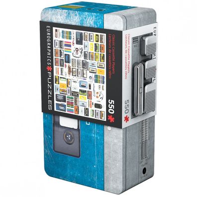 Puzzle - Classic Cassette Player Tin - 550 Teile