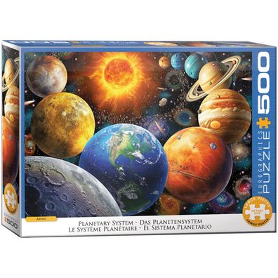 Puzzle - Das Planetensystem - 500 Teile