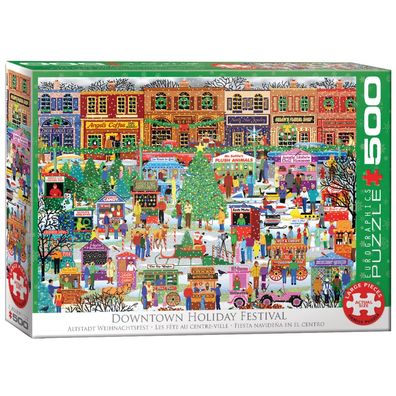 Puzzle - Das Stadtplatz Weihnachts-Festival - 500 Teile