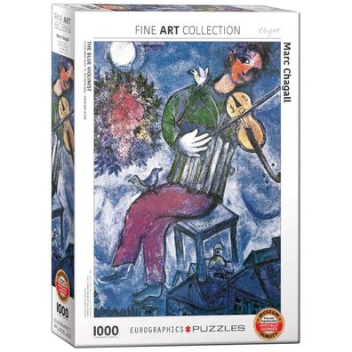 Puzzle - Der blaue Geiger von Marc Chagall - 1000 Teile