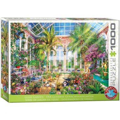 Puzzle - Der Gläserne Gewächshausgarten - 1000 Teile