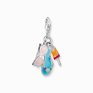 Thomas Sabo - 1929-340-7 - Charm - Damen - 925er Silber geschwärzt