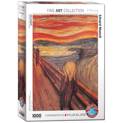Puzzle - Der Schrei von Edvard Munch - 1000 Teile