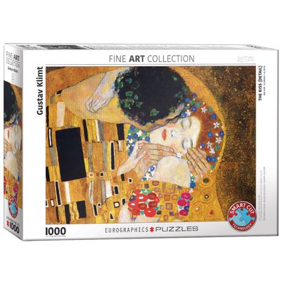Puzzle - Der Kuss von Gustav Klimt - Detail - 1000 Teile