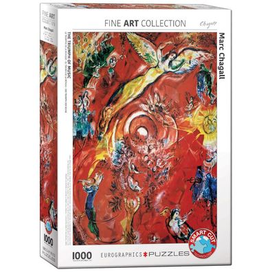 Puzzle - Der Triumpf der Musik von Marc Chagall - 1000 Teile