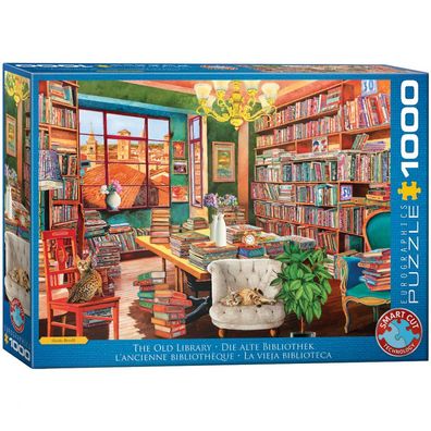 Puzzle - Die alte Bibliothek - 1000 Teile