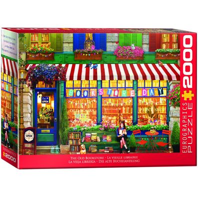 Puzzle - Die alte Buchhandlung - 2000 Teile