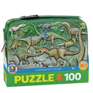 Puzzle - Dinosaur - Lunch Box - 100 Teile