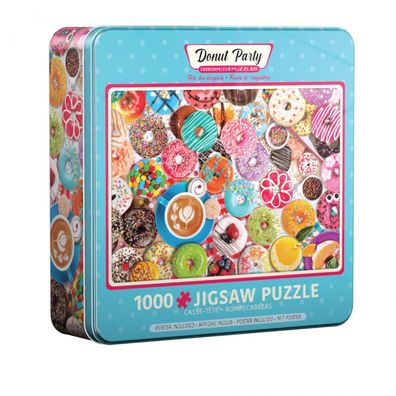 Puzzle - Donut Party - Puzzledose - 1000 Teile