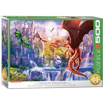 Puzzle - Drachenkönigreich - 500 Teile