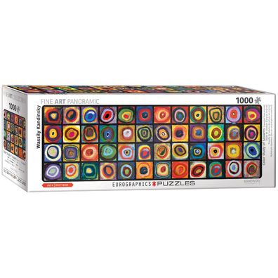 Puzzle - Farbquadrat-Collage - Kandinsky - 1000 Teile