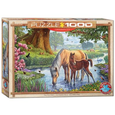 Puzzle - Fell Ponies von Steve Crisp - 1000 Teile