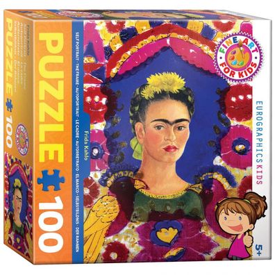 Puzzle - Frida Selbstporträt - 100 Teile