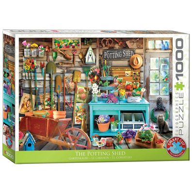 Puzzle - Gartenlaube - 1000 Teile