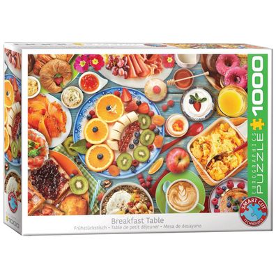 Puzzle - Frühstückstisch - 1000 Teile