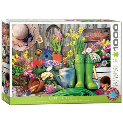Puzzle - Gartenwerkzeuge - 1000 Teile