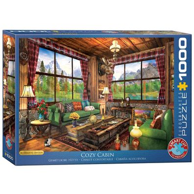 Puzzle - Gemütliche Hütte von Dominic Davison - 1000 Teile