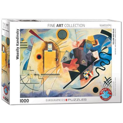 Puzzle - Gelb Rot Blau von Wassily Kandinsky - 1000 Teile