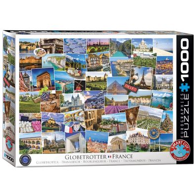 Puzzle - Globetrotter Frankreich - 1000 Teile