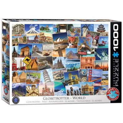 Puzzle - Globetrotter Welt - 1000 Teile
