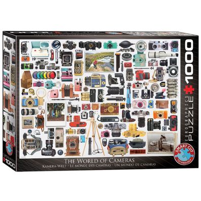 Puzzle - Kamera-Welt - 1000 Teile