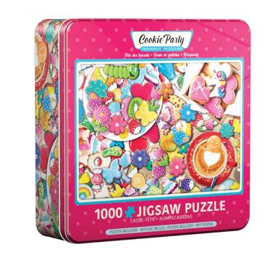 Puzzle - Kekse Party - Puzzledose - 1000 Teile