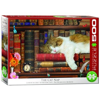Puzzle - Katzennickerchen - 500 Teile