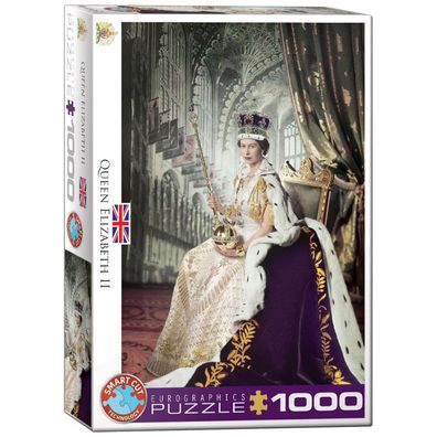 Puzzle - Königin Elizabeth II - 1000 Teile