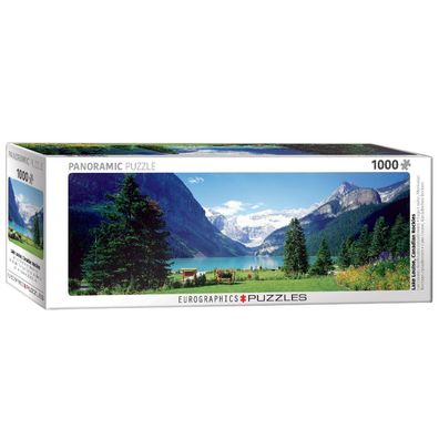 Puzzle - Lake Louise in den Kanadischen Rockies - 1000 Teile