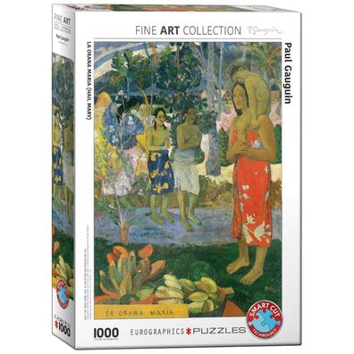 Puzzle - La Orana Maria (Gegrüßt seist Du Maria) von Gauguin - 1000 Teile