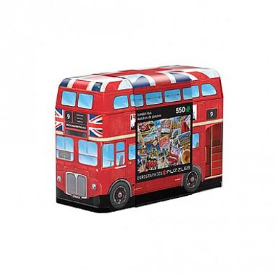 Puzzle - London Bus Blech 550 - 550 Teile