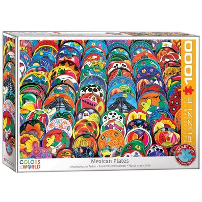 Puzzle - Mexikanische Keramikteller - 1000 Teile