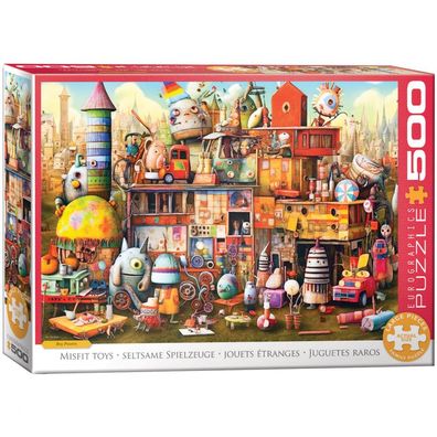Puzzle - Misfit Toys by Ray Powers - 500 Teile