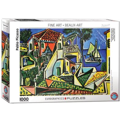 Puzzle - Mittelmeer Landschaft - 1000 Teile
