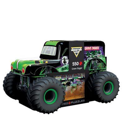 Puzzle - Monster Jam - Grave Digger Tin - 550 Teile