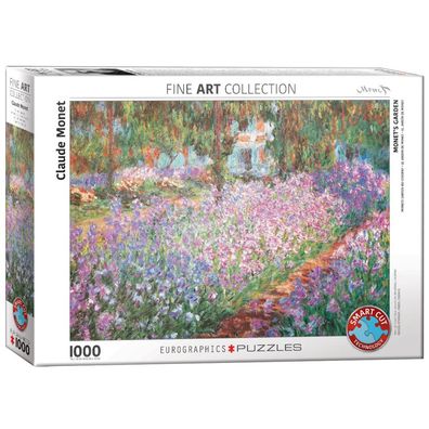 Puzzle - Monets Garten bei Giverny von Claude Monet - 1000 Teile