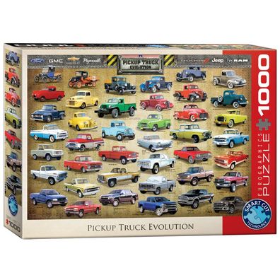 Puzzle - Pickup Truck Evolution - 1000 Teile