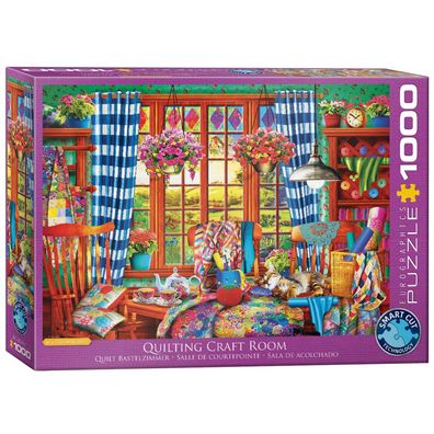 Puzzle - Quilt Bastelzimmer - 1000 Teile