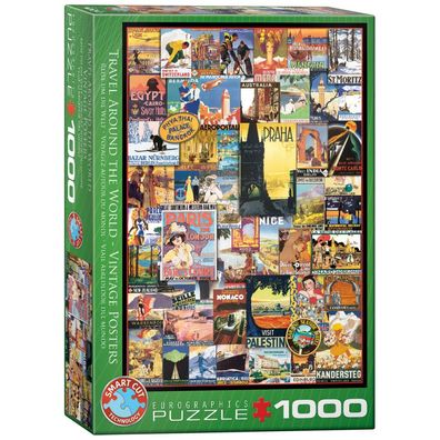 Puzzle - Reise um die Welt - 1000 Teile
