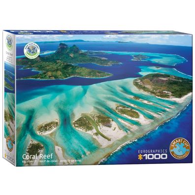 Puzzle - Rette den Planeten - Korallenriff - 1000 Teile